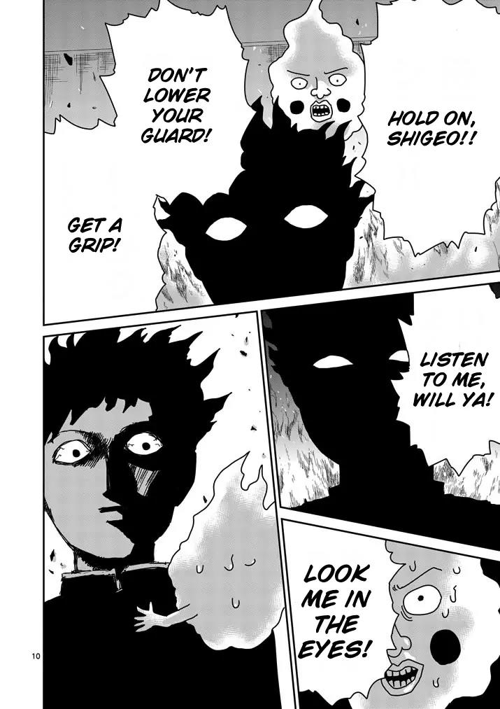 Mob Psycho 100 Chapter 76 page 10 - Chapter 76: Fire