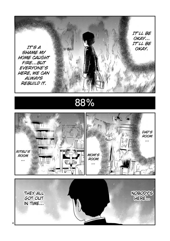 Mob Psycho 100 Chapter 76 page 4 - Chapter 76: Fire