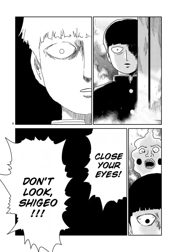 Mob Psycho 100 Chapter 76 page 6 - Chapter 76: Fire