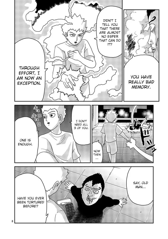 Mob Psycho 100 Chapter 78.1 page 8 - Chapter 78.1: Gathering