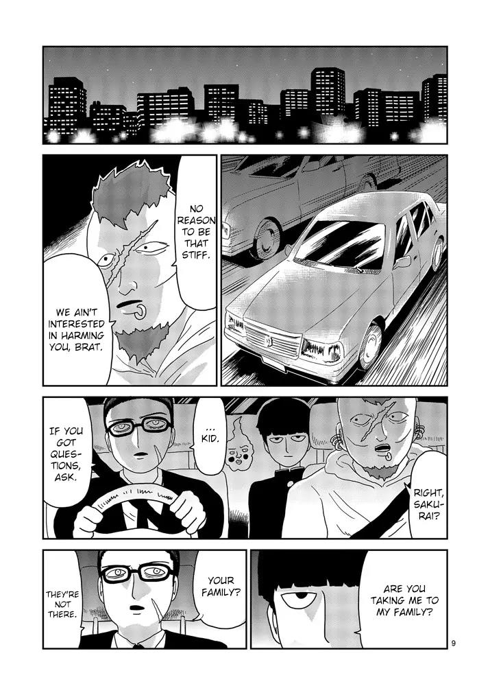 Mob Psycho 100 Chapter 78.1 page 9 - Chapter 78.1: Gathering
