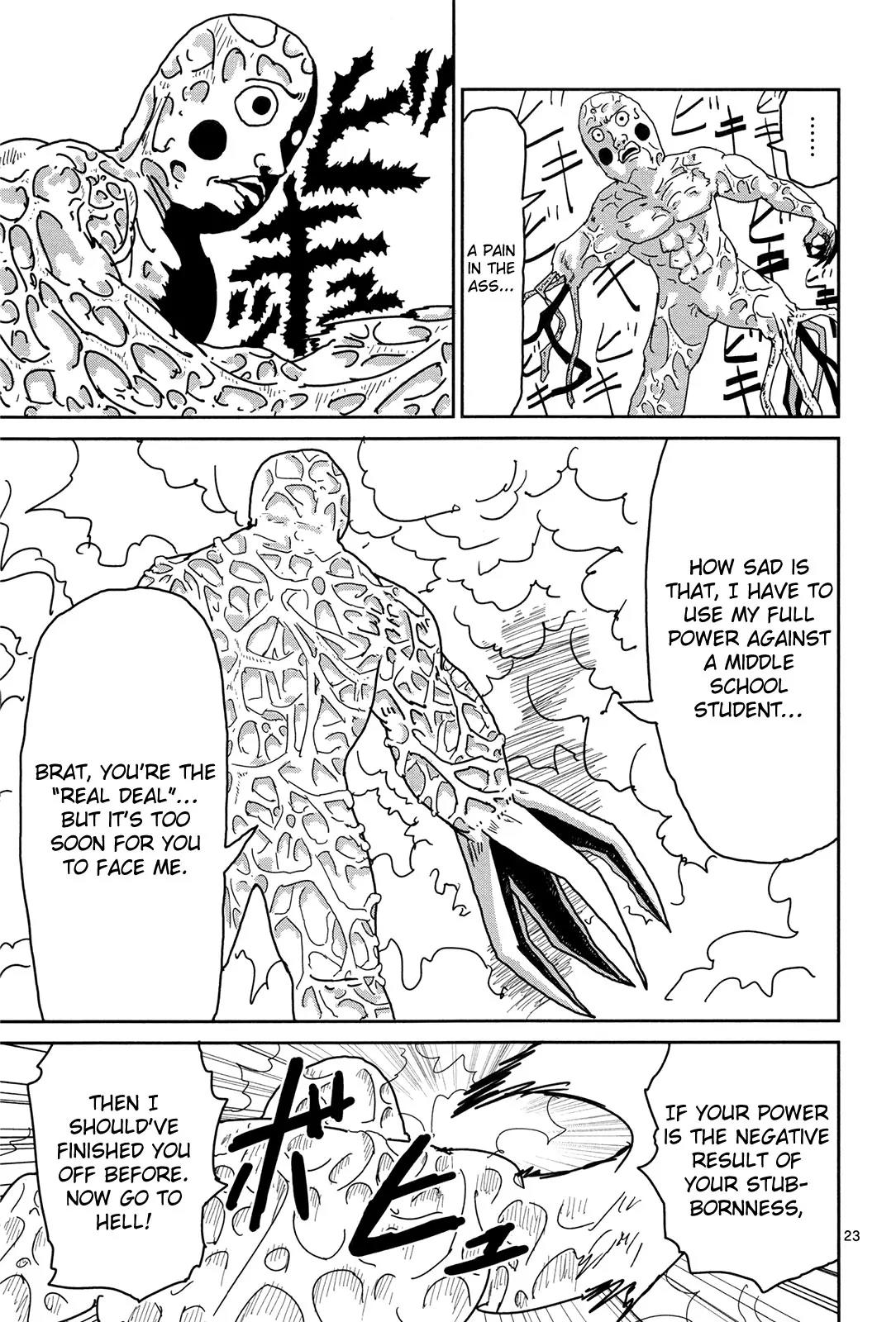 Mob Psycho 100 Chapter 8 page 22 - Chapter 8: Break Down