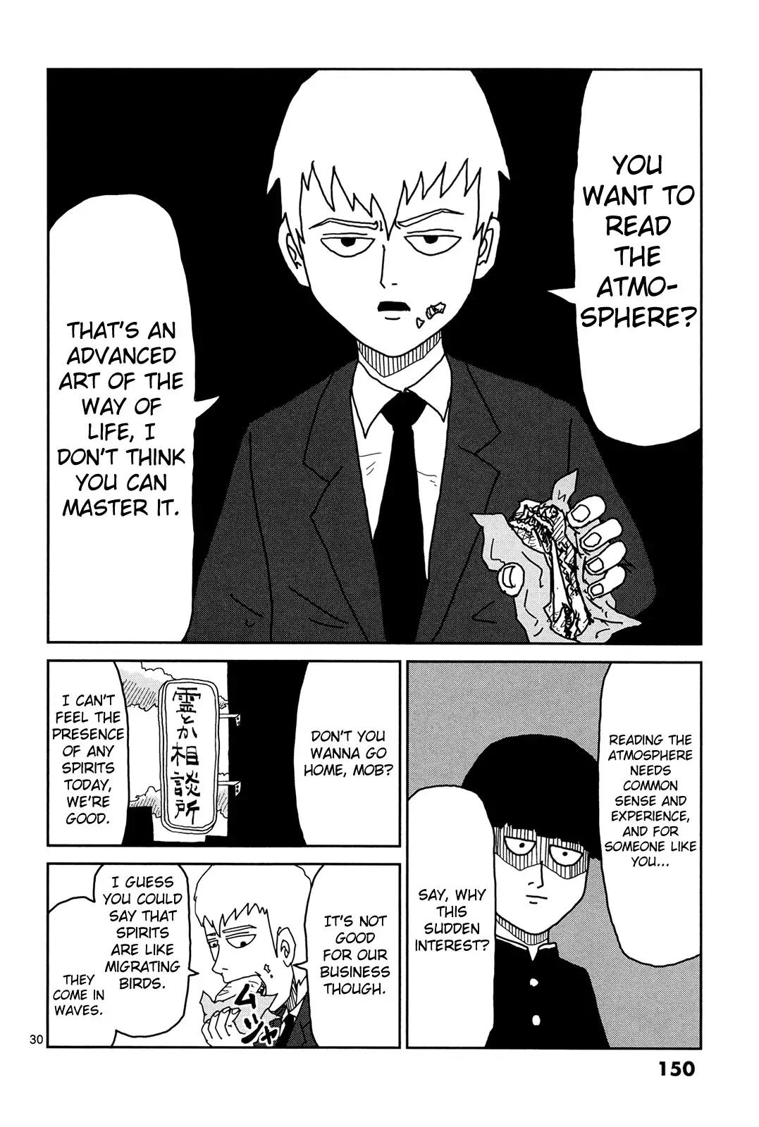 Mob Psycho 100 Chapter 8 page 29 - Chapter 8: Break Down