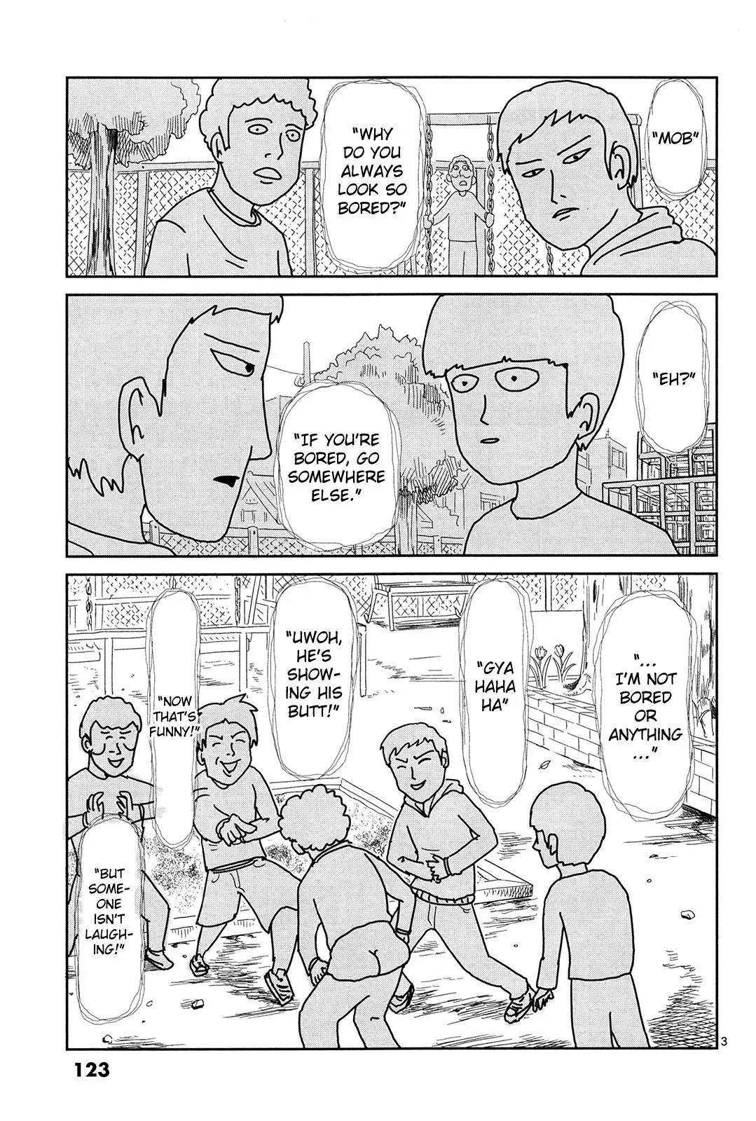 Mob Psycho 100 Chapter 8 page 3 - Chapter 8: Break Down