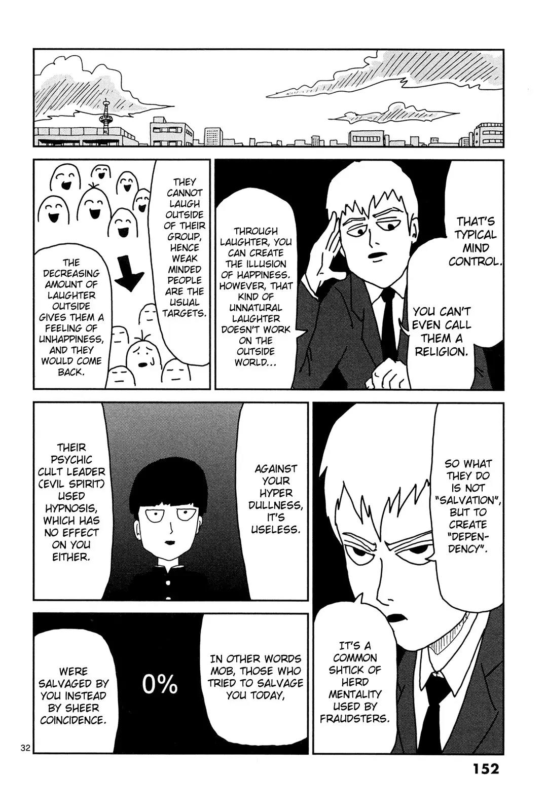 Mob Psycho 100 Chapter 8 page 31 - Chapter 8: Break Down