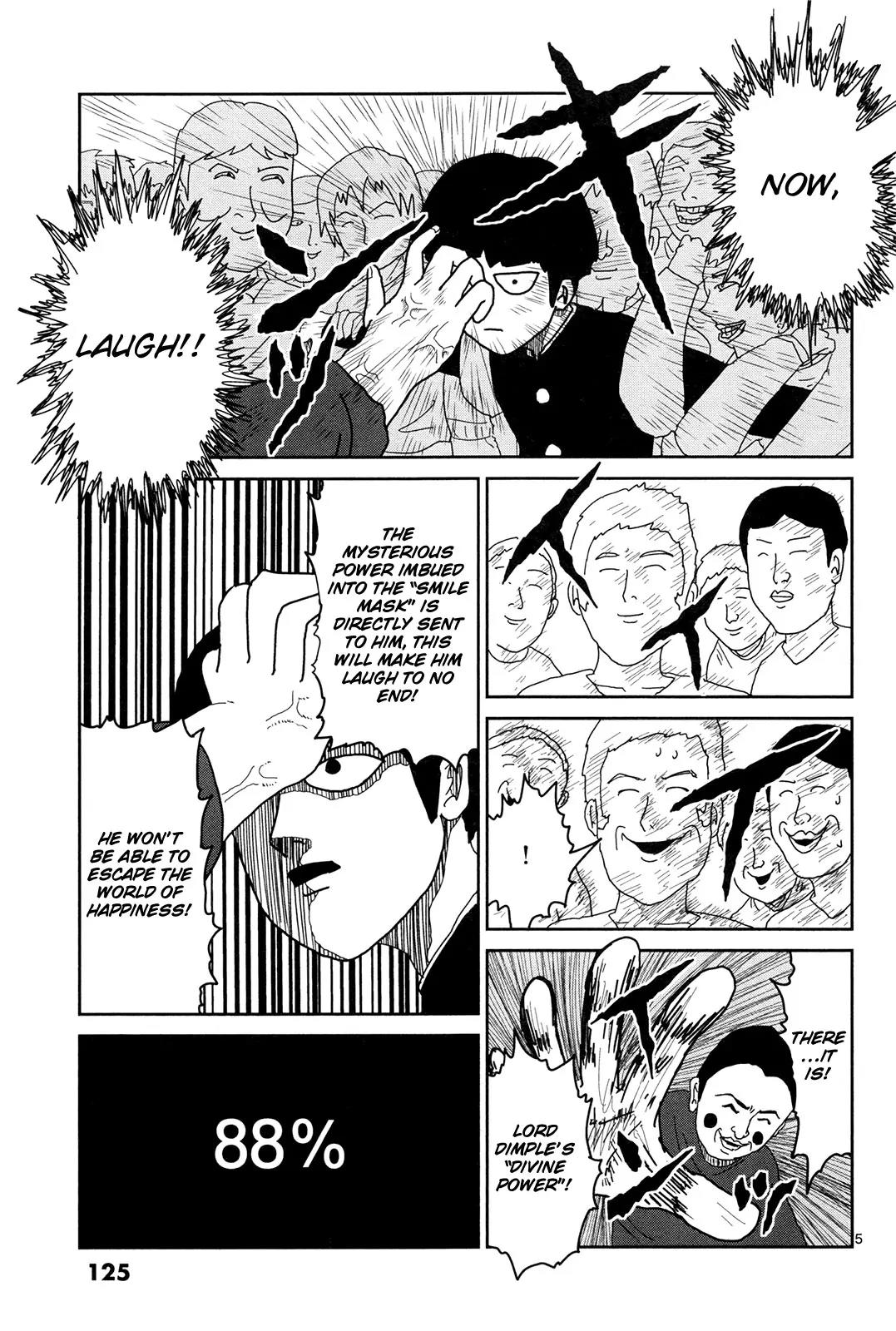 Mob Psycho 100 Chapter 8 page 5 - Chapter 8: Break Down