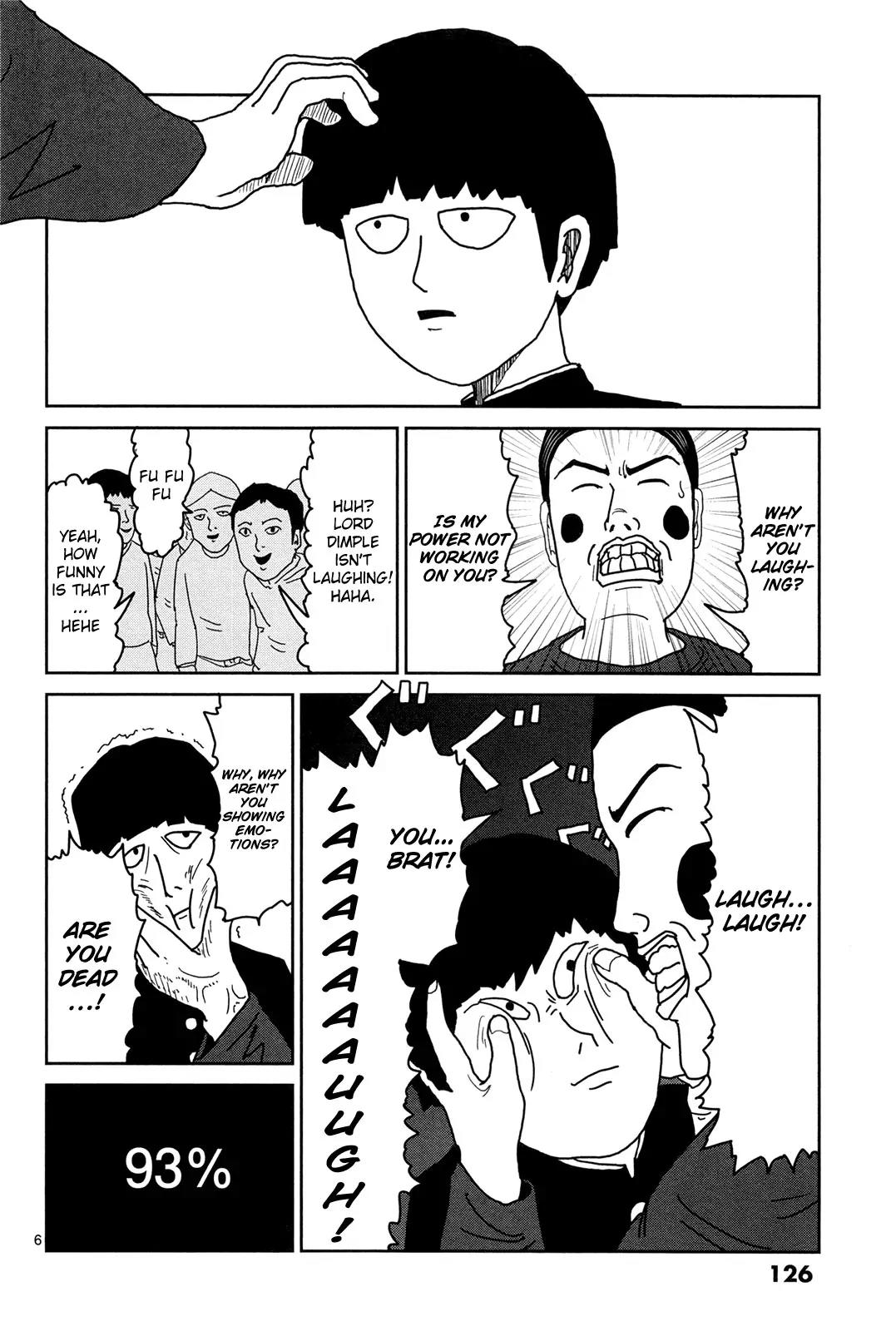Mob Psycho 100 Chapter 8 page 6 - Chapter 8: Break Down