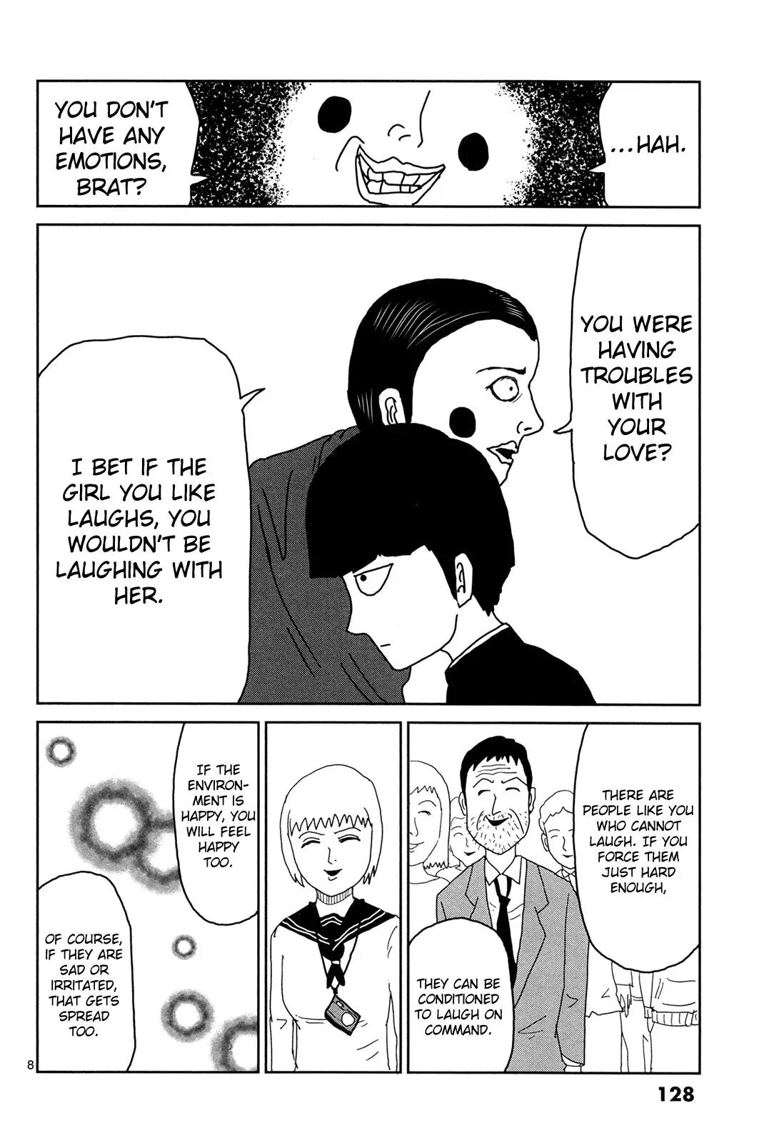 Mob Psycho 100 Chapter 8 page 8 - Chapter 8: Break Down