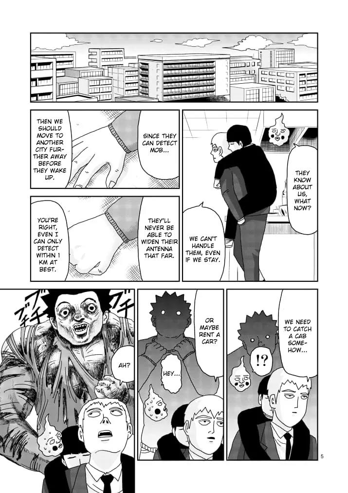 Mob Psycho 100 Chapter 84.1 page 5 - Chapter 84.1: Power Type