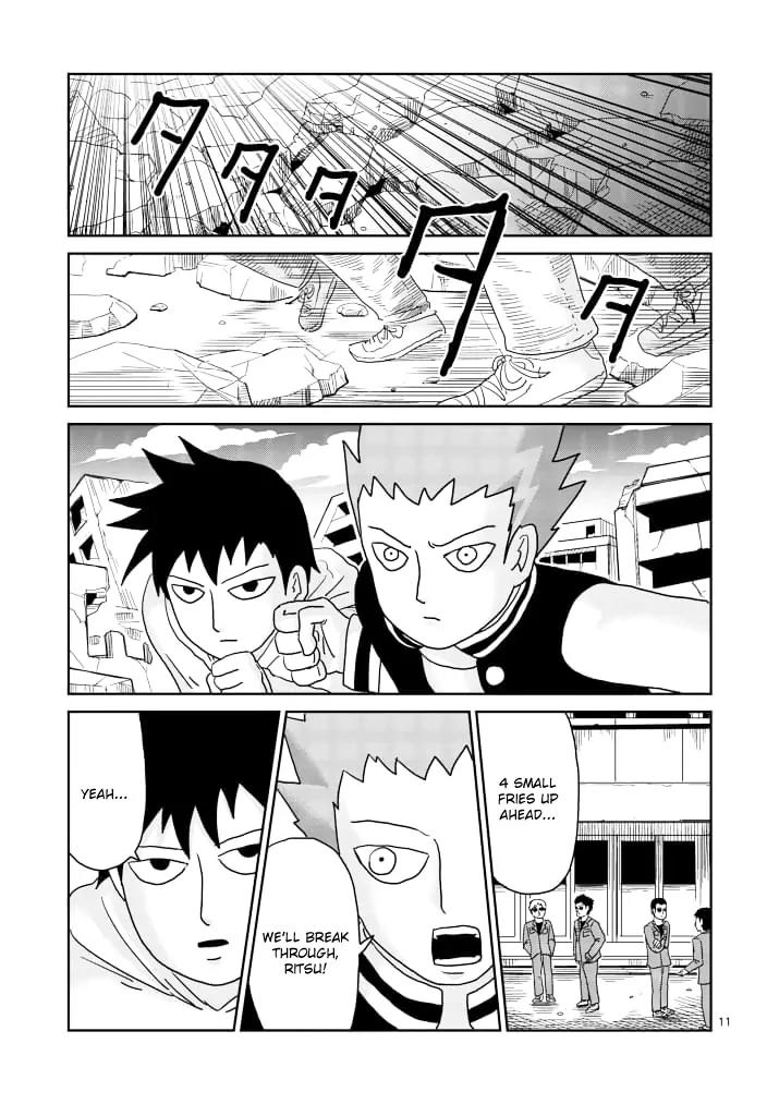 Mob Psycho 100 Chapter 86.1 page 11 - Chapter 86.1: In Plain View