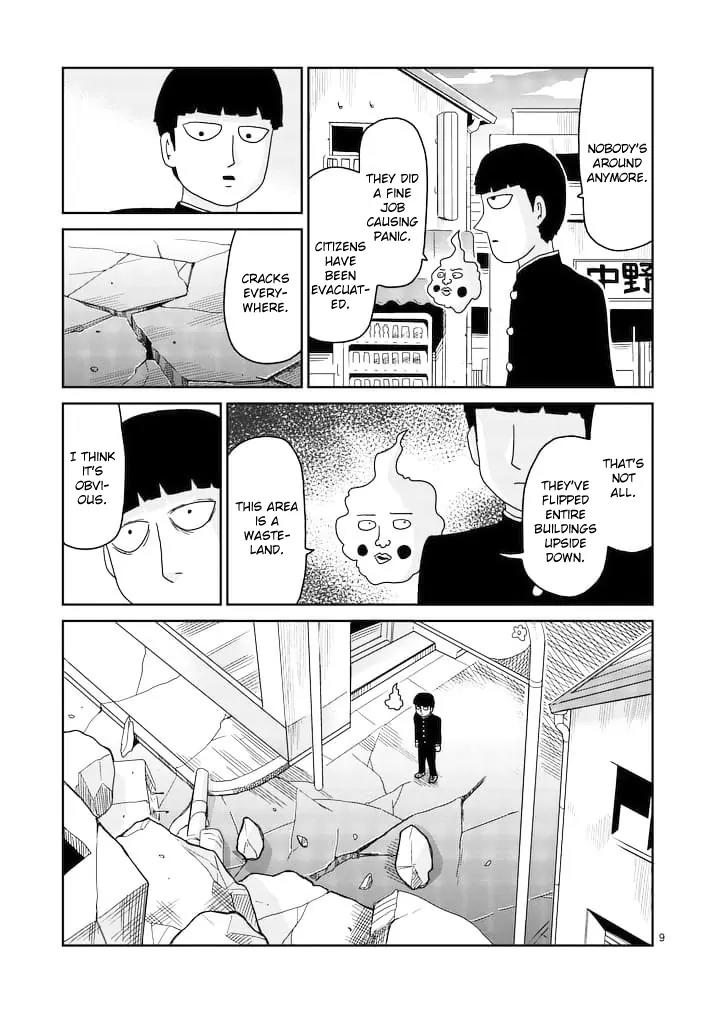 Mob Psycho 100 Chapter 87.1 page 9 - Chapter 87.1: Coaching