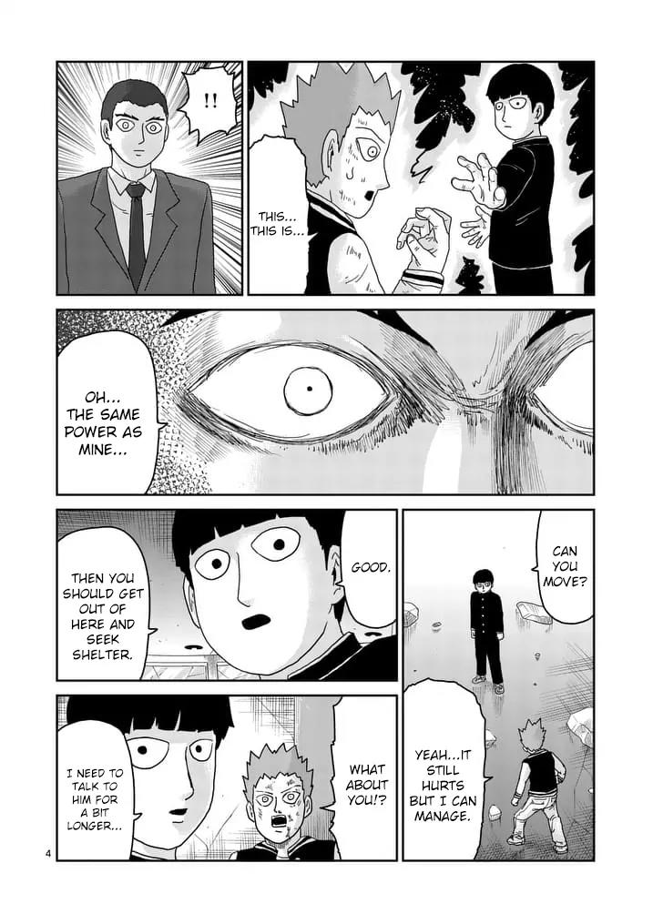 Mob Psycho 100 Chapter 89.5 page 4 - Chapter 89.5: 90.1