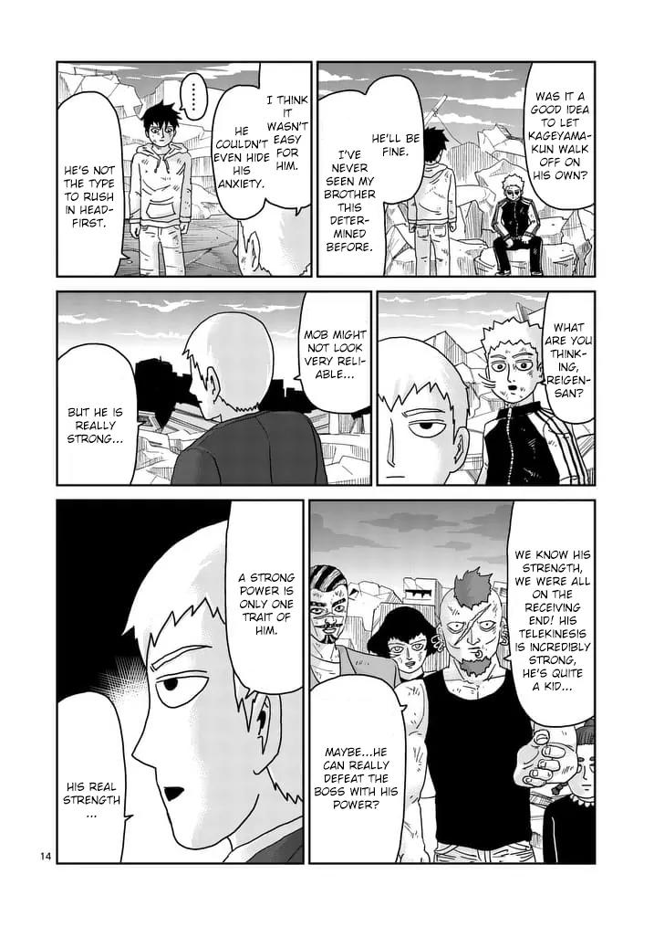 Mob Psycho 100 Chapter 89.6 page 1 - Chapter 89.6: 90.2