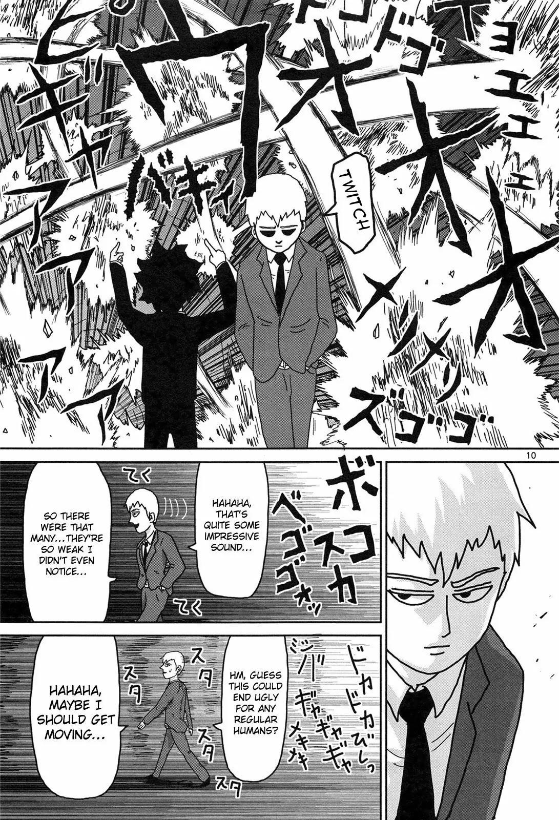 Mob Psycho 100 Chapter 9.5 page 10 - Chapter 9.5: Omake - The Most Horrific Haunted Place