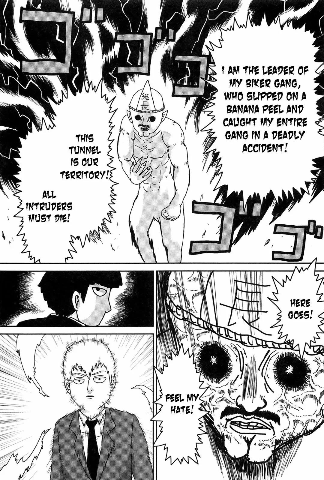 Mob Psycho 100 Chapter 9.5 page 14 - Chapter 9.5: Omake - The Most Horrific Haunted Place
