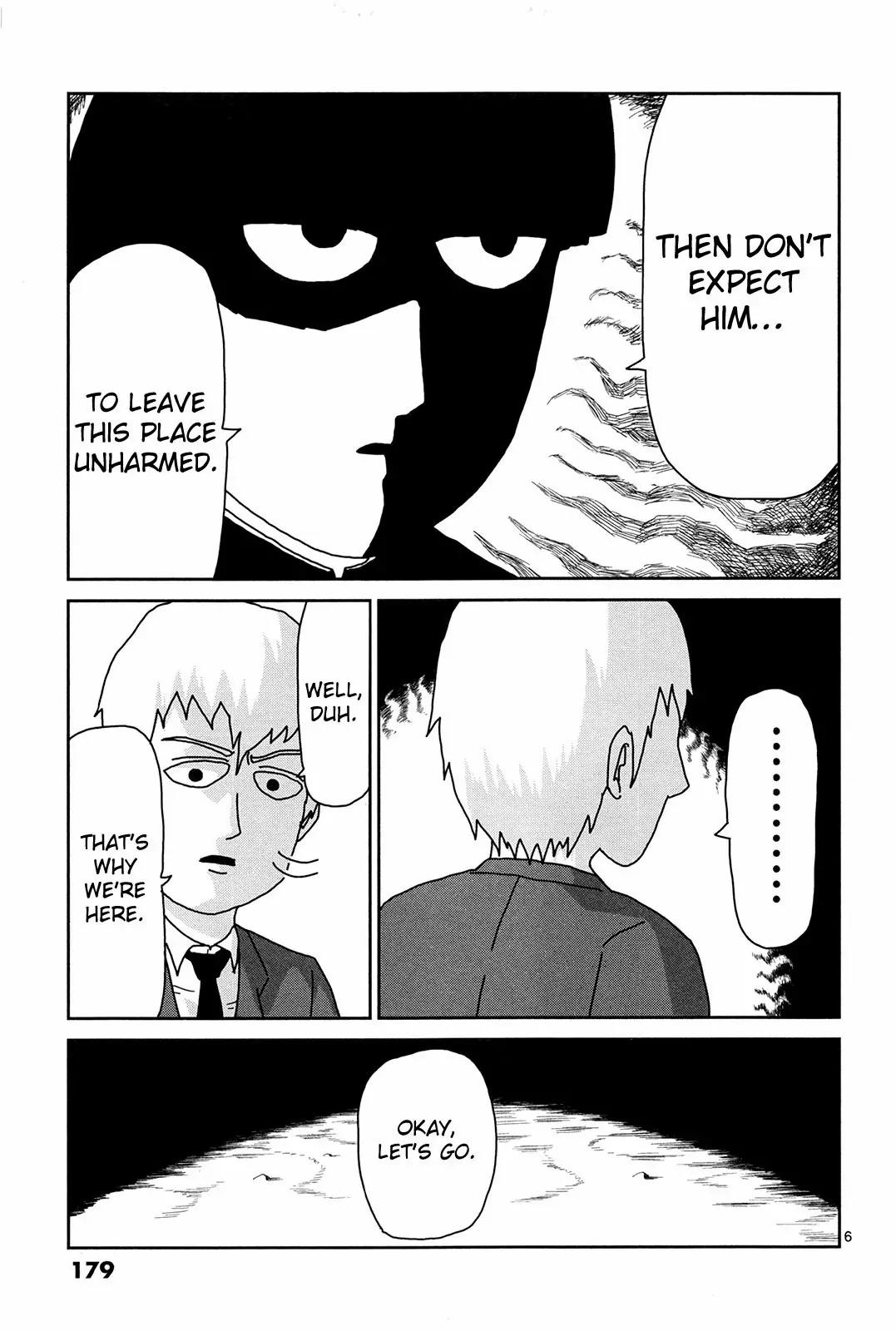 Mob Psycho 100 Chapter 9.5 page 6 - Chapter 9.5: Omake - The Most Horrific Haunted Place