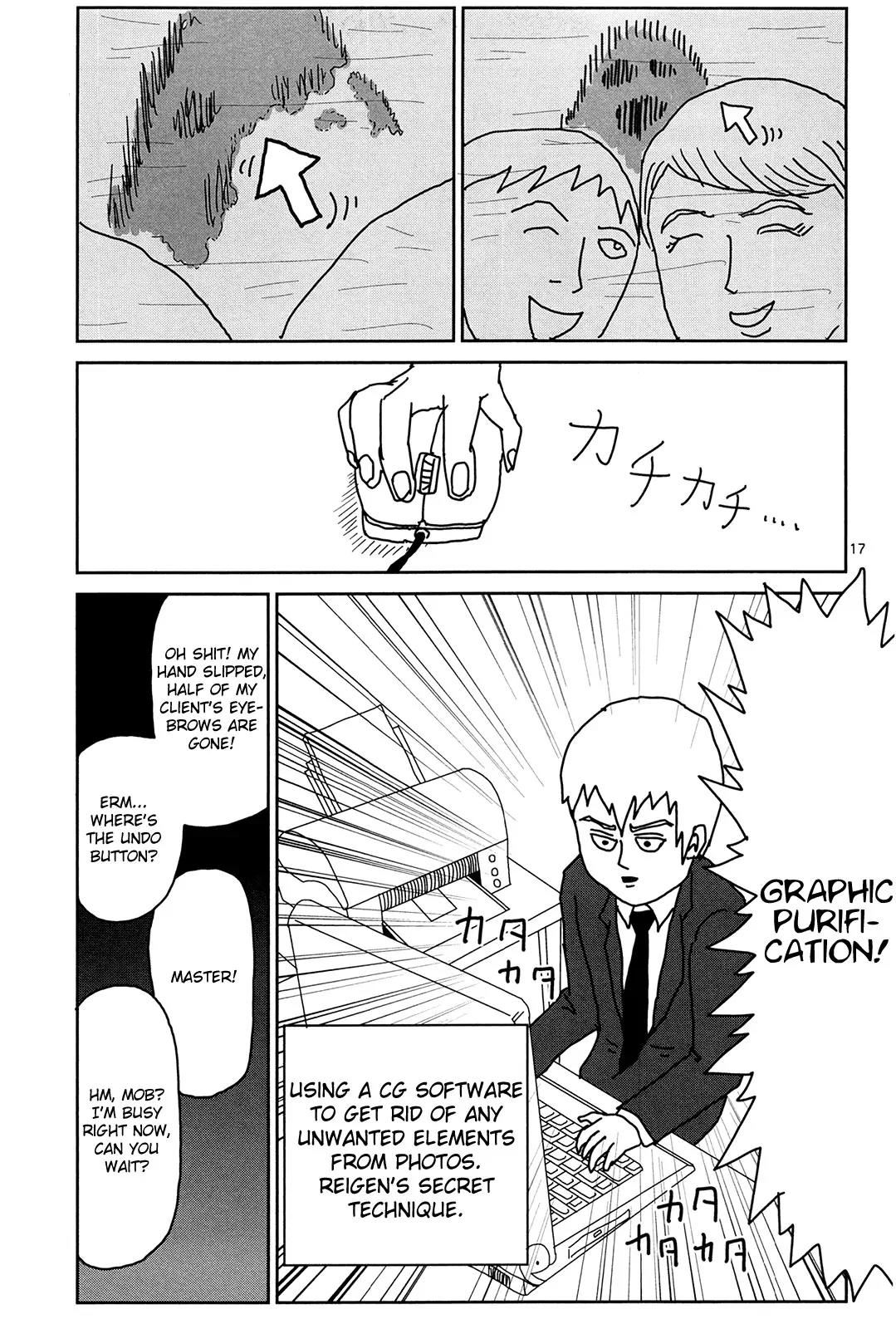 Mob Psycho 100 Chapter 9 page 16 - Chapter 9: The Spirit Who Wants to Become God
