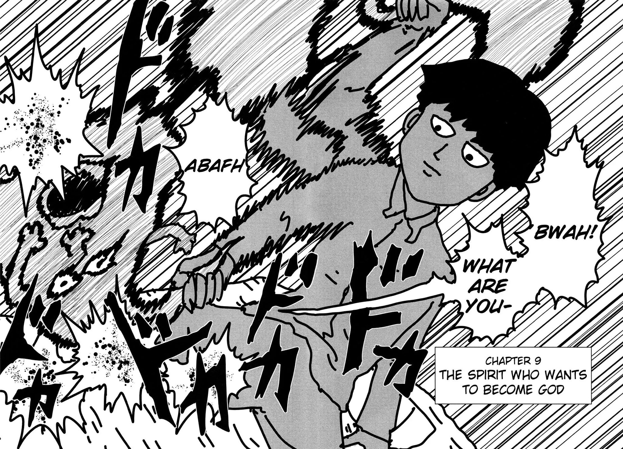 Mob Psycho 100 Chapter 9 page 2 - Chapter 9: The Spirit Who Wants to Become God