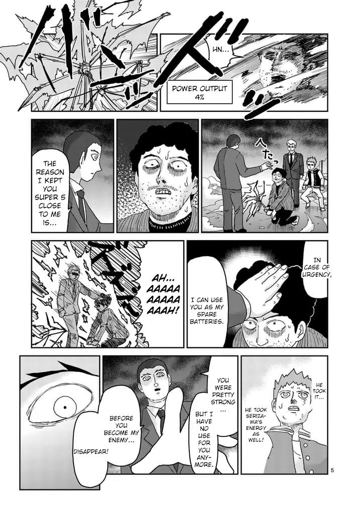 Mob Psycho 100 Chapter 90.3 page 5 - Chapter 90.3: 90.5