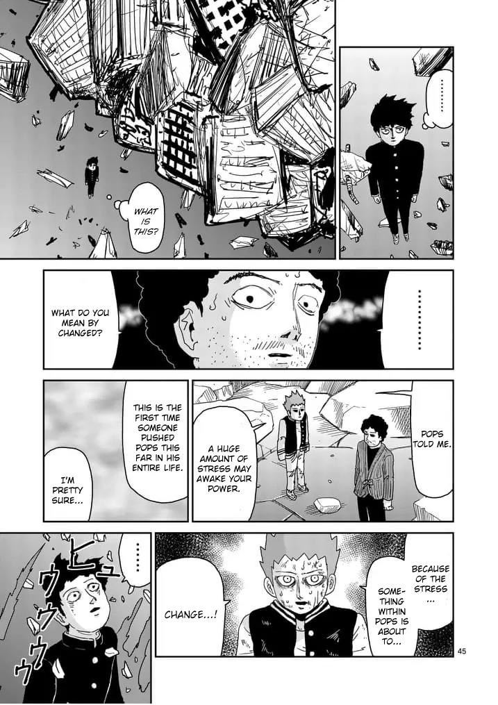 Mob Psycho 100 Chapter 90.6 page 8 - Chapter 90.6: 90.8