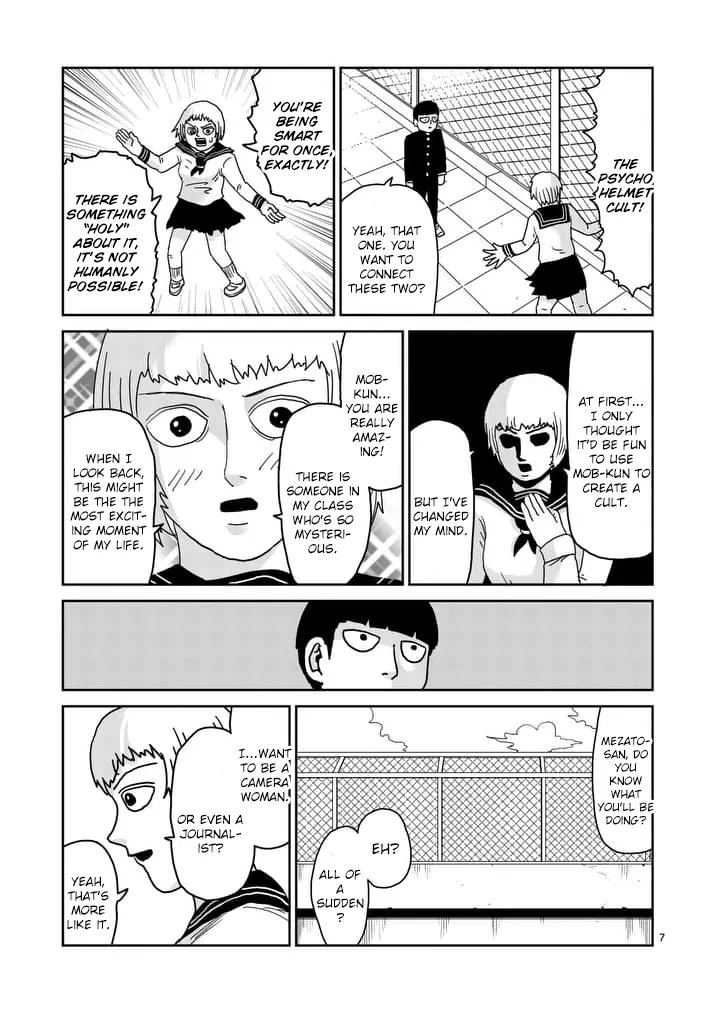 Mob Psycho 100 Chapter 92.1 page 7 - Chapter 92.1: Thoughts About the Future