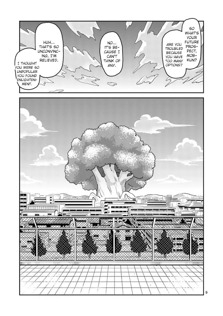 Mob Psycho 100 Chapter 92.1 page 9 - Chapter 92.1: Thoughts About the Future