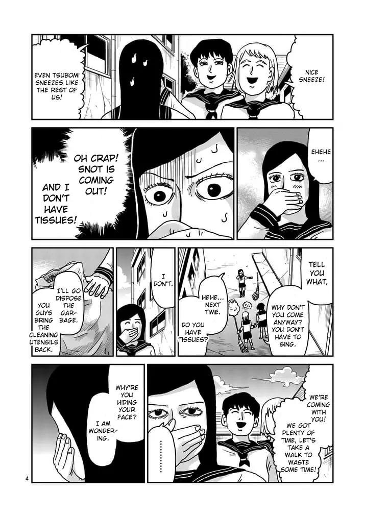Mob Psycho 100 Chapter 94.1 page 4 - Chapter 94.1: Carried Away