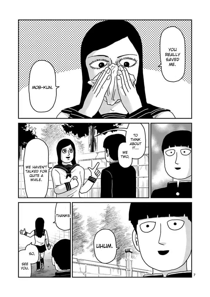 Mob Psycho 100 Chapter 94.1 page 7 - Chapter 94.1: Carried Away