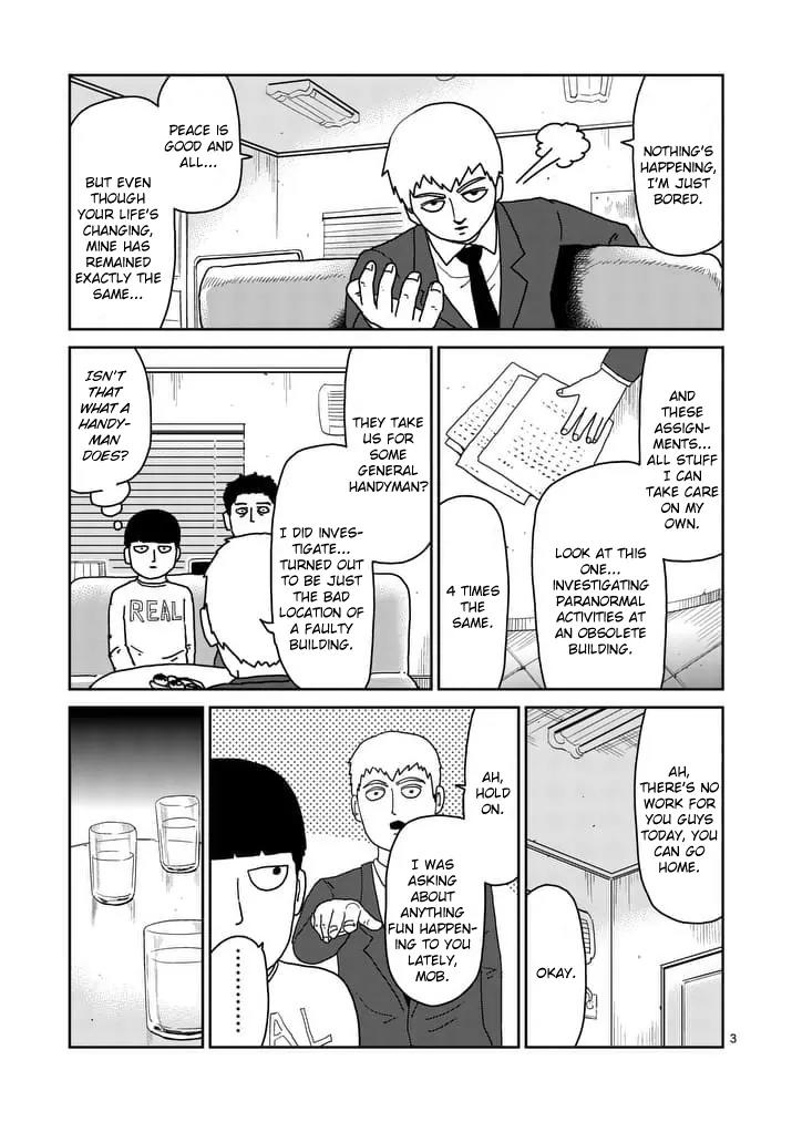 Mob Psycho 100 Chapter 95.1 page 3 - Chapter 95.1: Palm