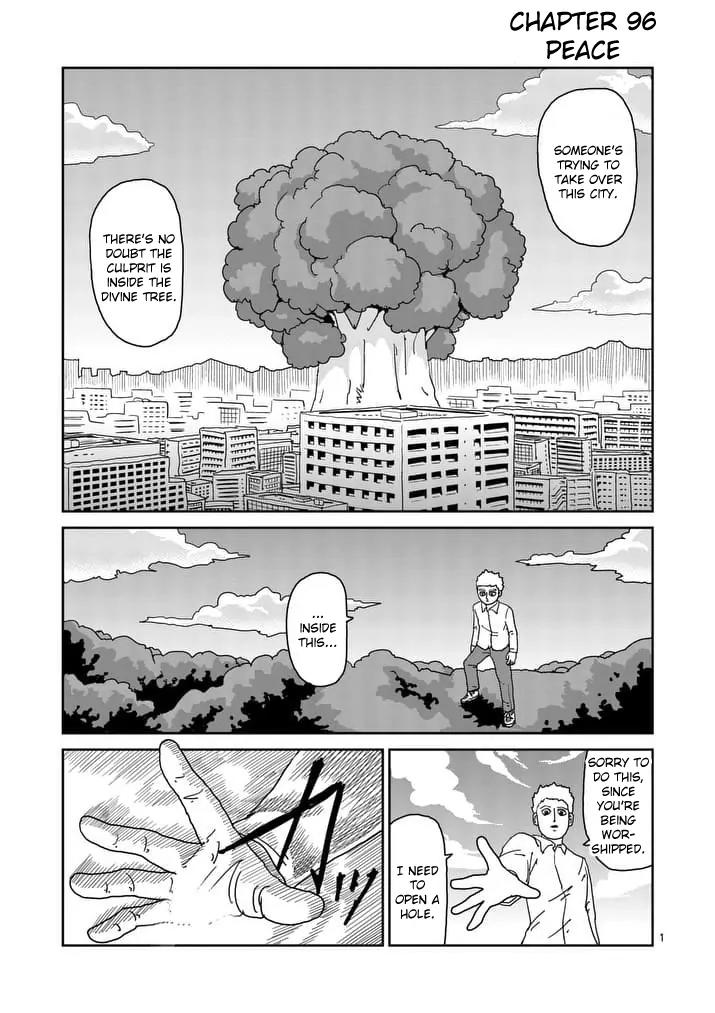 Mob Psycho 100 Chapter 96.1 page 1 - Chapter 96.1: Peace