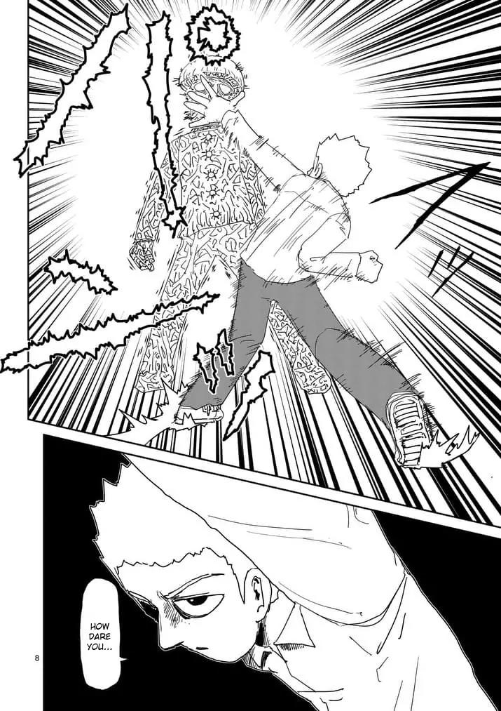 Mob Psycho 100 Chapter 96.1 page 8 - Chapter 96.1: Peace