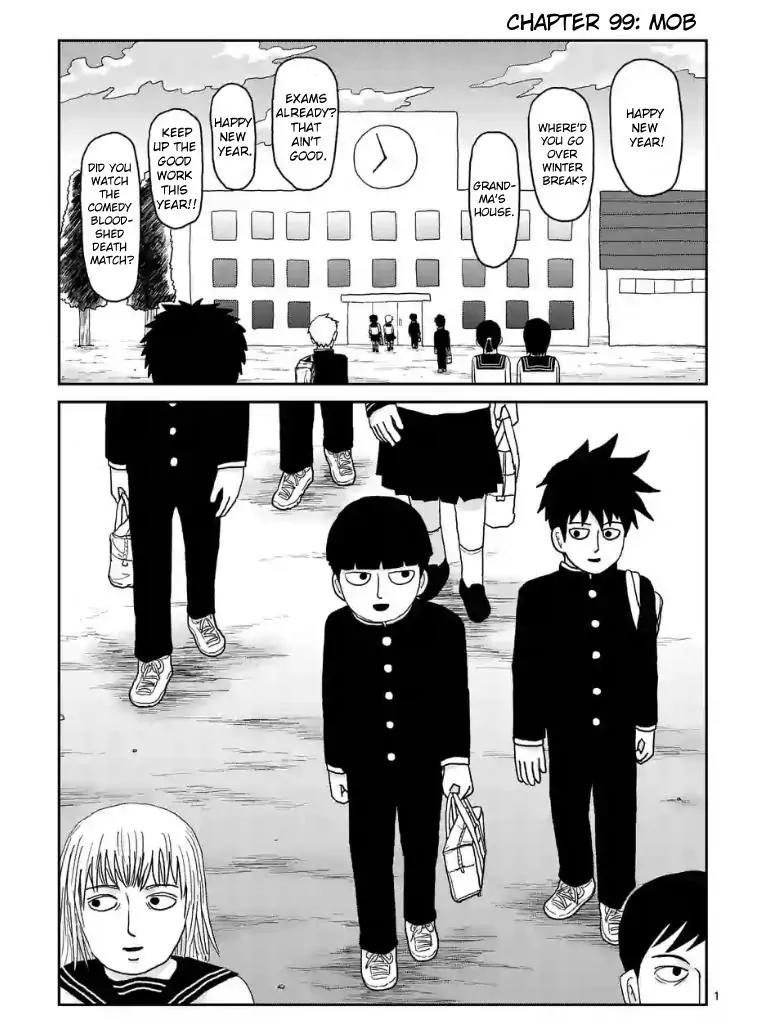 Mob Psycho 100 Chapter 99.1 page 1 - Chapter 99.1