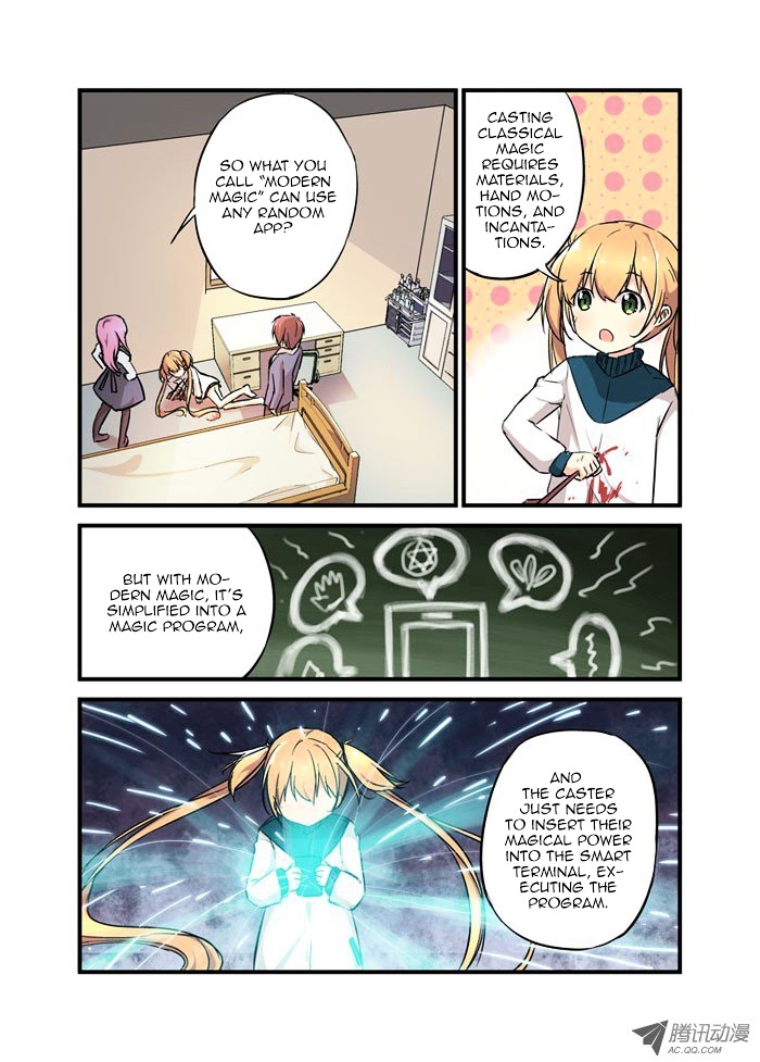 Mobile Magical Girl Chapter 13 page 9 - Chapter 13 : Why Don't You Get a Data Plan?