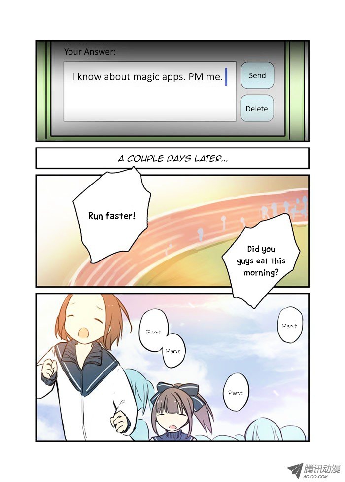 Mobile Magical Girl Chapter 18 page 5 - Chapter 18 : A Real Magical Girl!