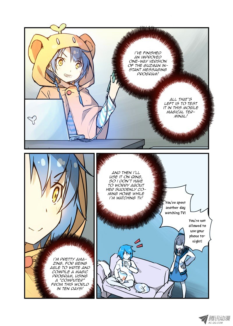 Mobile Magical Girl Chapter 25 page 2 - Chapter 25 : 0.0003 Yuan/KB