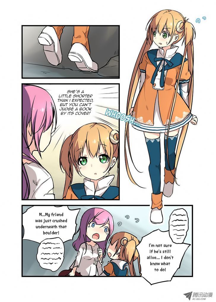 Mobile Magical Girl Chapter 3 page 4 - Chapter 3 : Who Said English is the Language of this Earth?