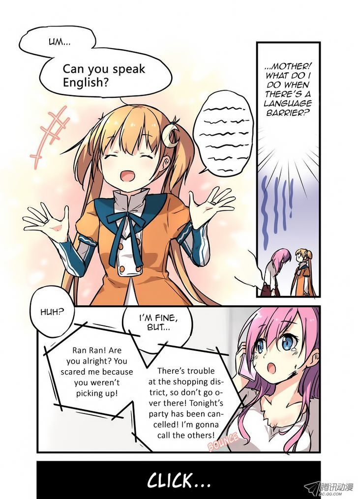 Mobile Magical Girl Chapter 3 page 5 - Chapter 3 : Who Said English is the Language of this Earth?