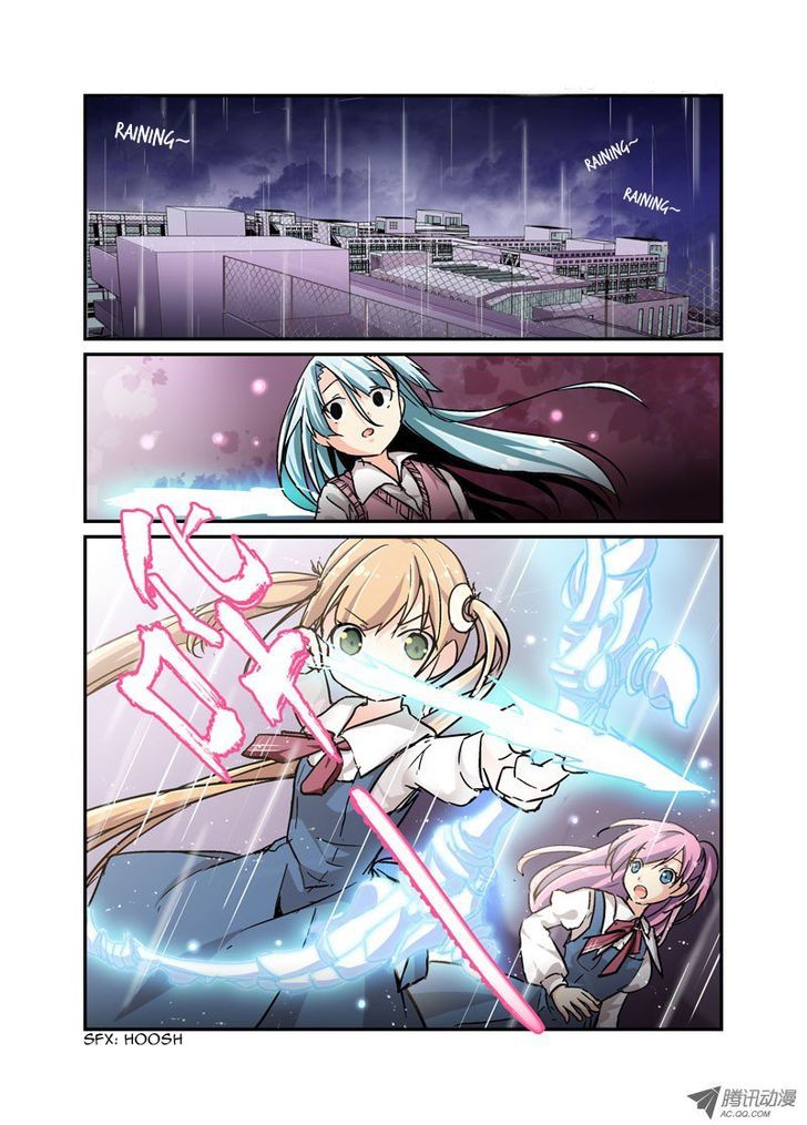 Mobile Magical Girl Chapter 32 page 1 - Chapter 32 : The Trouble Between Thunder and Lightning
