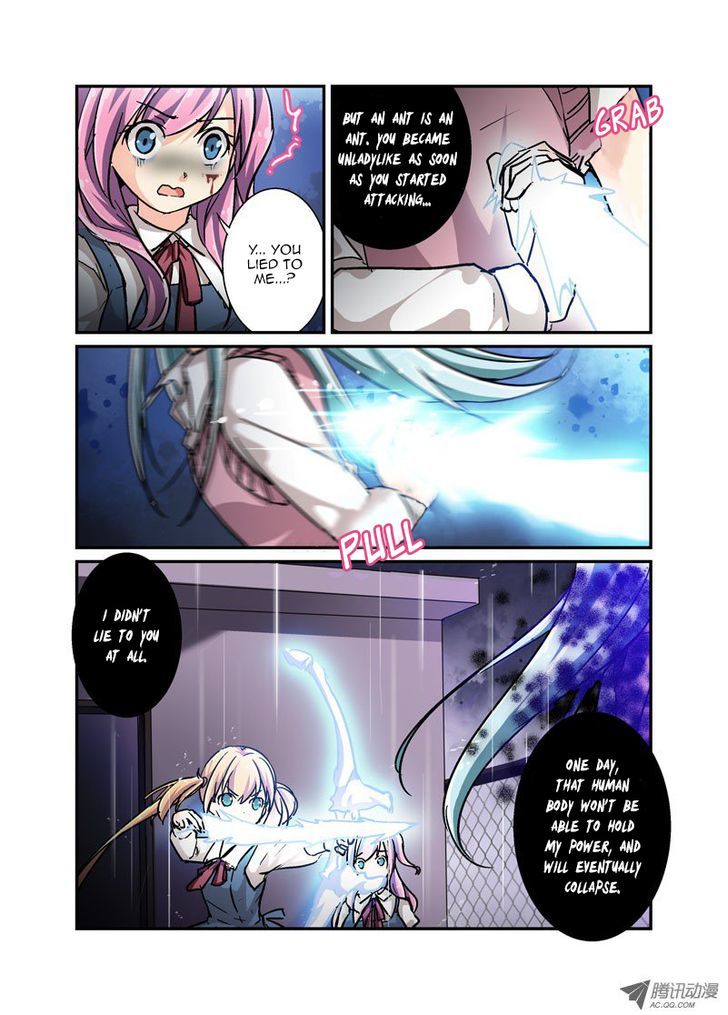 Mobile Magical Girl Chapter 32 page 6 - Chapter 32 : The Trouble Between Thunder and Lightning