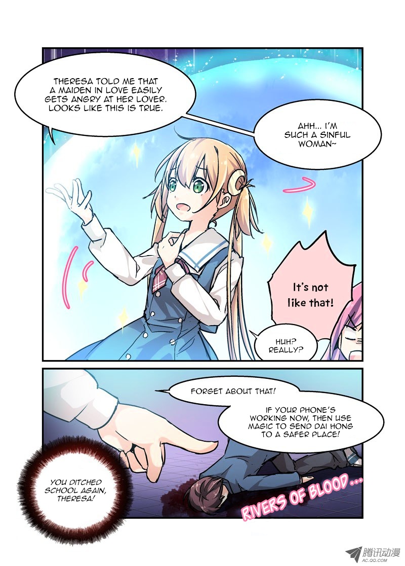 Mobile Magical Girl Chapter 33 page 5 - Chapter 33 : Collapse