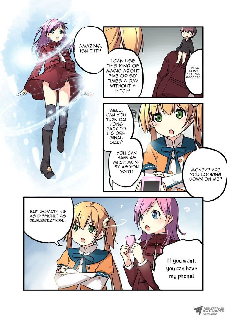 Mobile Magical Girl Chapter 4 page 6 - Chapter 4 : Flaming Comments
