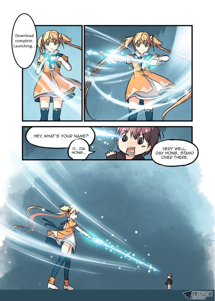 Mobile Magical Girl Chapter 4 page 9 - Chapter 4 : Flaming Comments