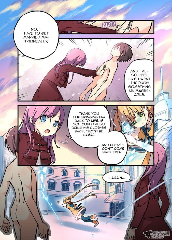 Mobile Magical Girl Chapter 5 page 3 - Chapter 5 : Protagonist Aura