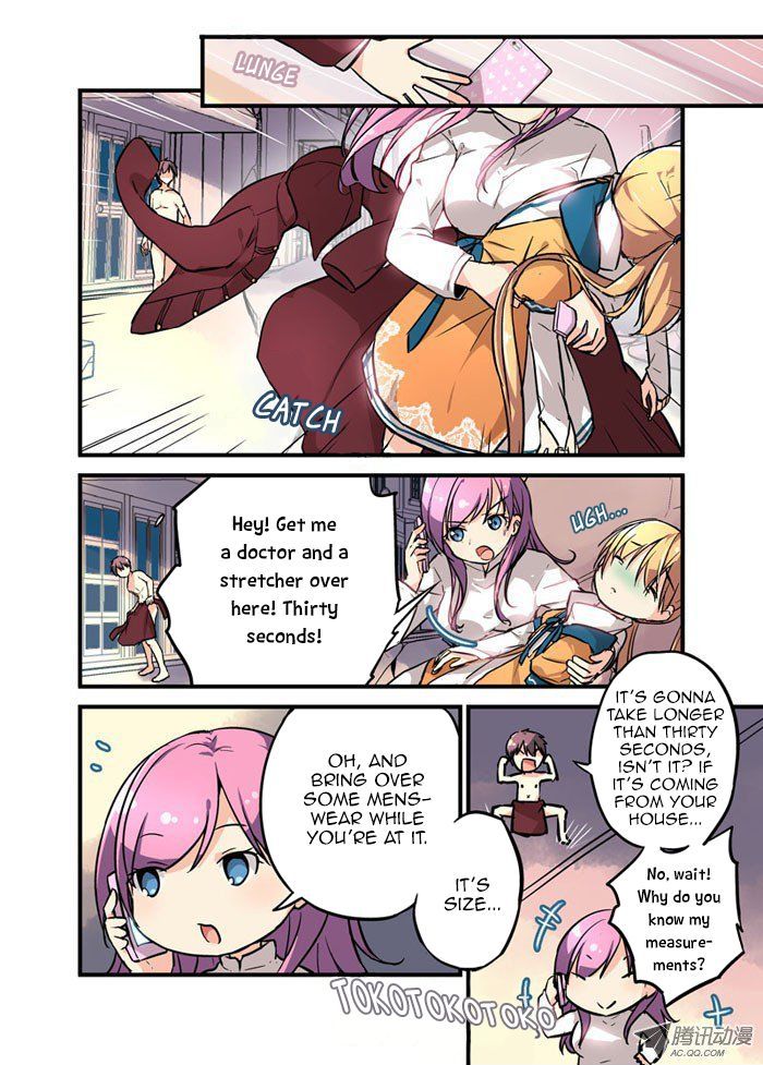 Mobile Magical Girl Chapter 5 page 4 - Chapter 5 : Protagonist Aura