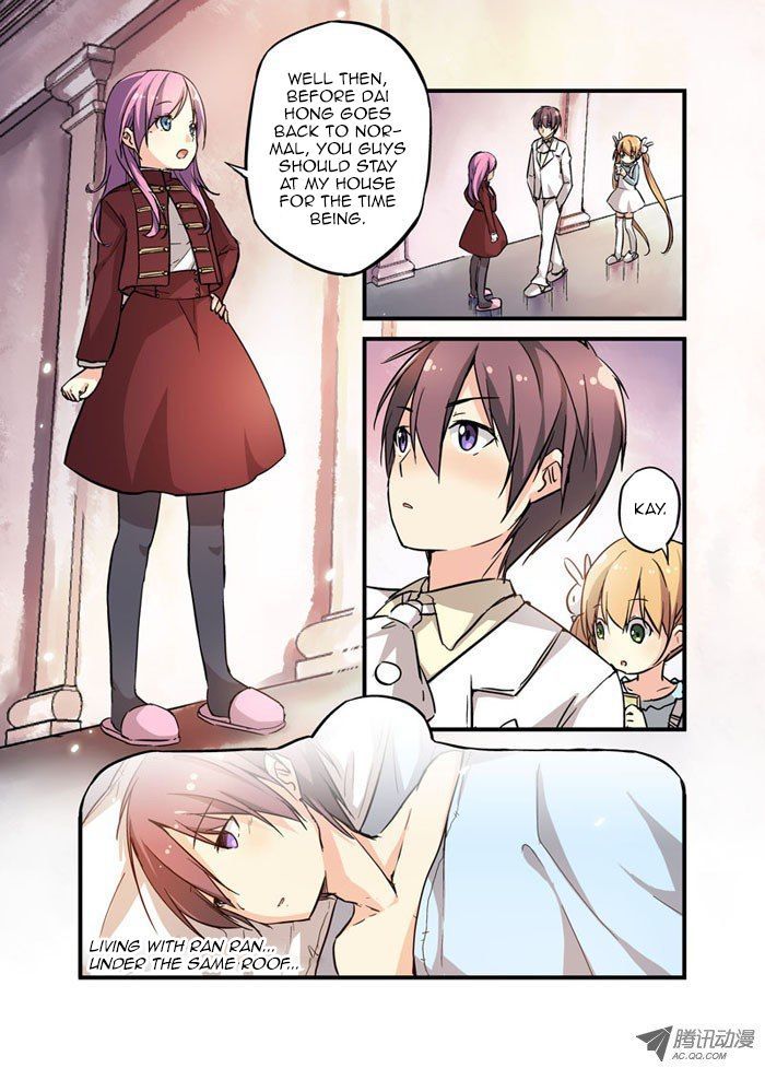 Mobile Magical Girl Chapter 8 page 1 - Chapter 8 : Getting a Goddaughter