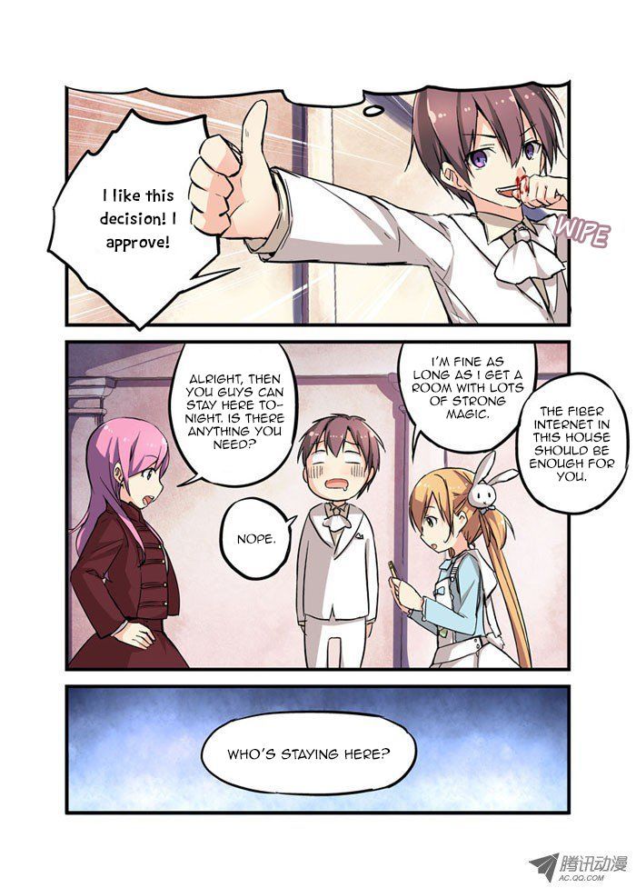 Mobile Magical Girl Chapter 8 page 3 - Chapter 8 : Getting a Goddaughter