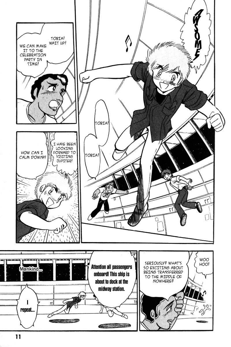 Mobile Suit Crossbone Gundam Chapter 1 page 10 - Chapter 1: Space Pirates