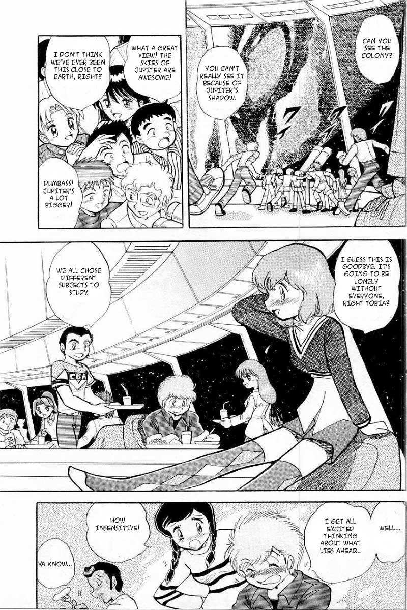 Mobile Suit Crossbone Gundam Chapter 1 page 14 - Chapter 1: Space Pirates