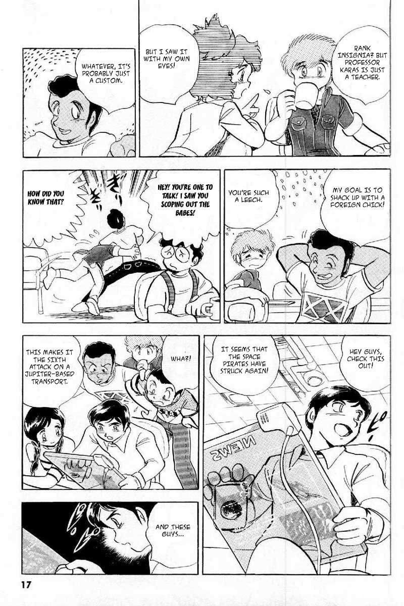 Mobile Suit Crossbone Gundam Chapter 1 page 16 - Chapter 1: Space Pirates