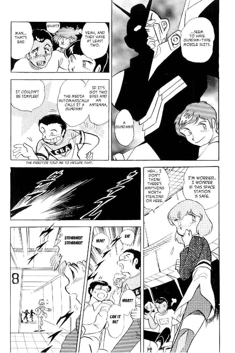 Mobile Suit Crossbone Gundam Chapter 1 page 17 - Chapter 1: Space Pirates